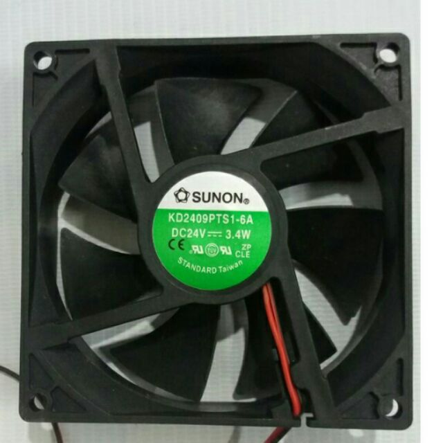 Quạt tản nhiệt 24V 9x9cm-Quạt tản nhiệt vuông 24V 9x9cm