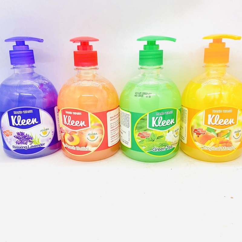Nước rửa tay diệt khuẩn kleen 500ml
