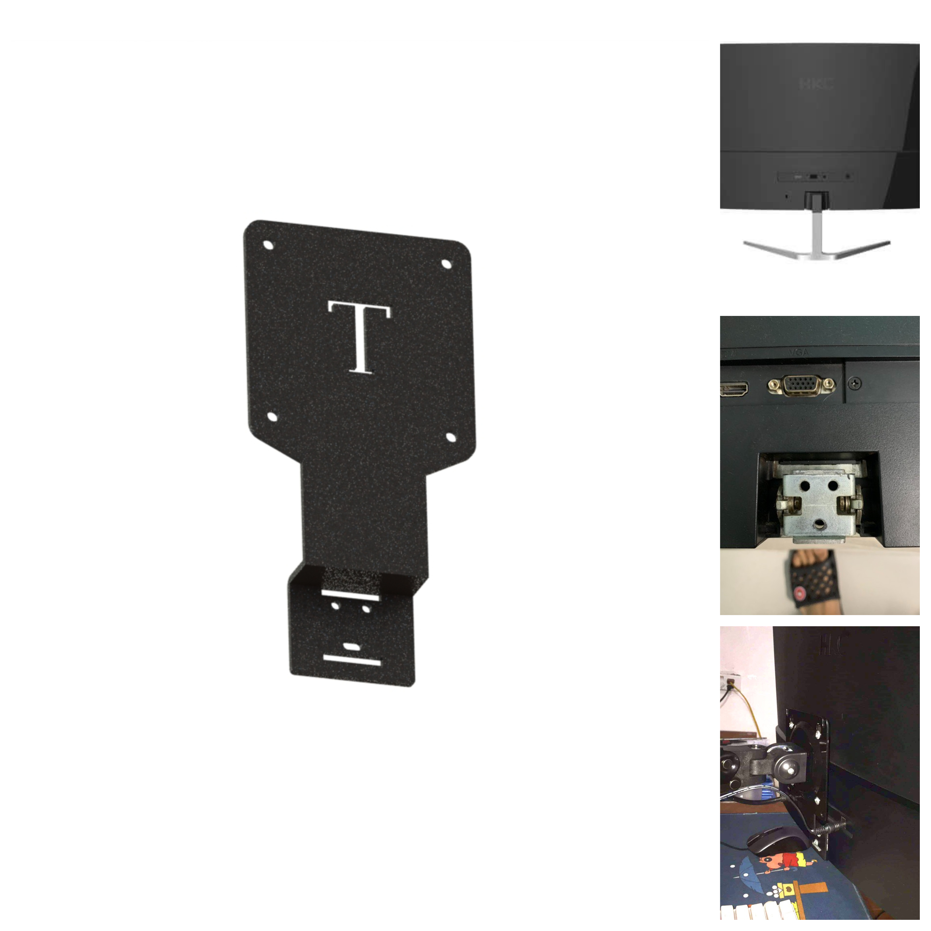 Vesa adapter màn hình hkc m24a9x