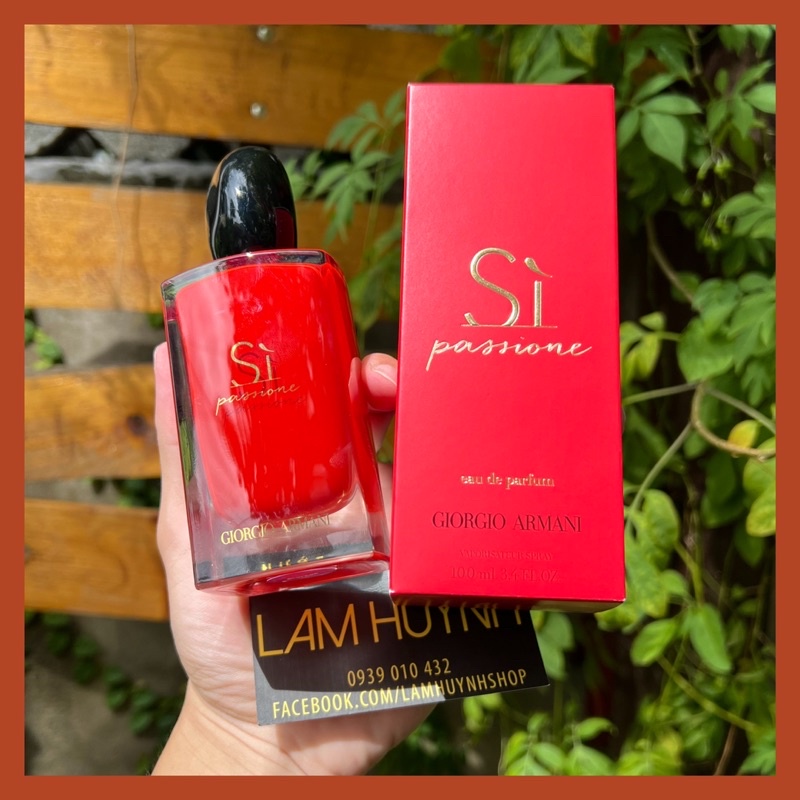 Nước hoa nữ sì passione đỏ 5ml - 10ml