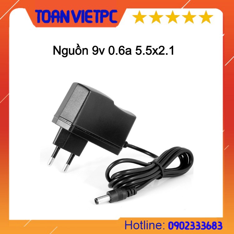 Nguồn 9v0,6a 5.5
