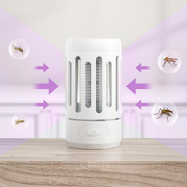 Đèn Diệt Muỗi Công Nghệ Ánh Sáng Qiaoqingting LED Kiêm đèn pin chiếu sáng tiện lợi, hai phiên bản không dây và có dây đa năng, nhỏ gọn cầm tay, hàng chính hãng