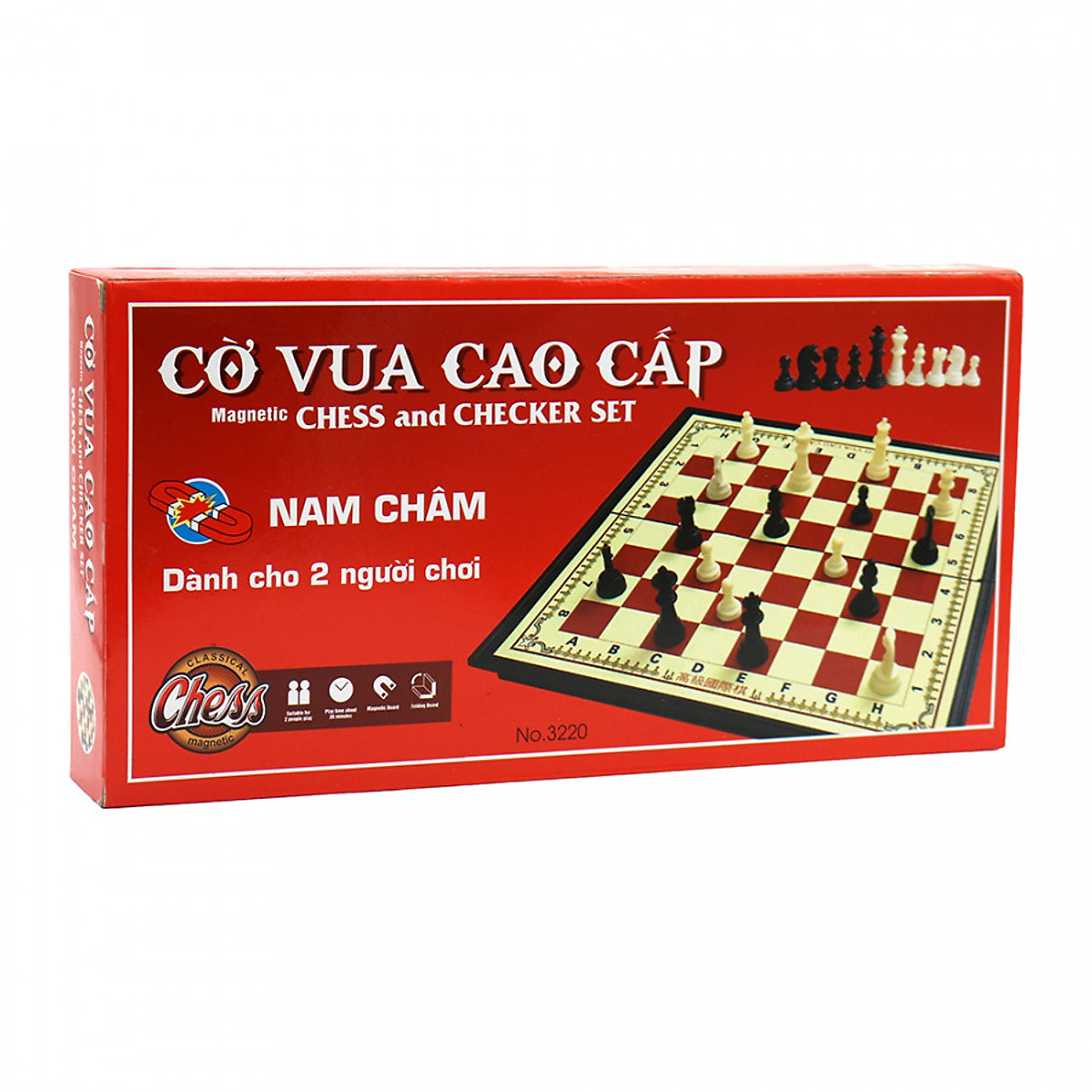 Cờ Vua Nam Châm 32x32cm No3220