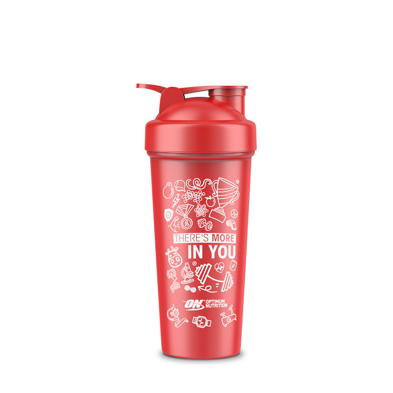 Bình lắc thể thao shaker cup Optimum Nutrition 600ml