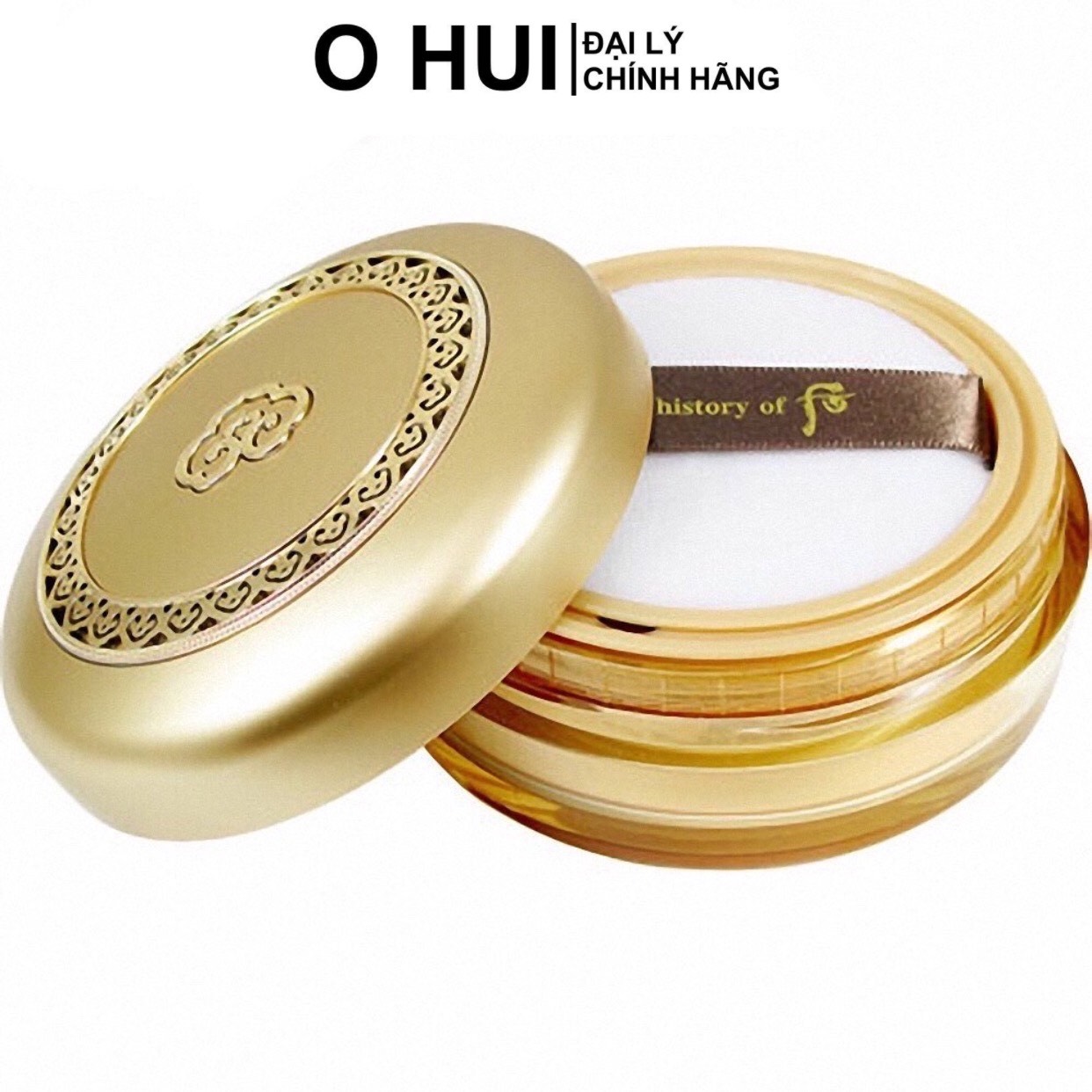 Phấn phủ bột Hoàng Cung Whoo Mi Jewelry Powder 28g, thành phần cao cấp như ngọc trai, hổ phách