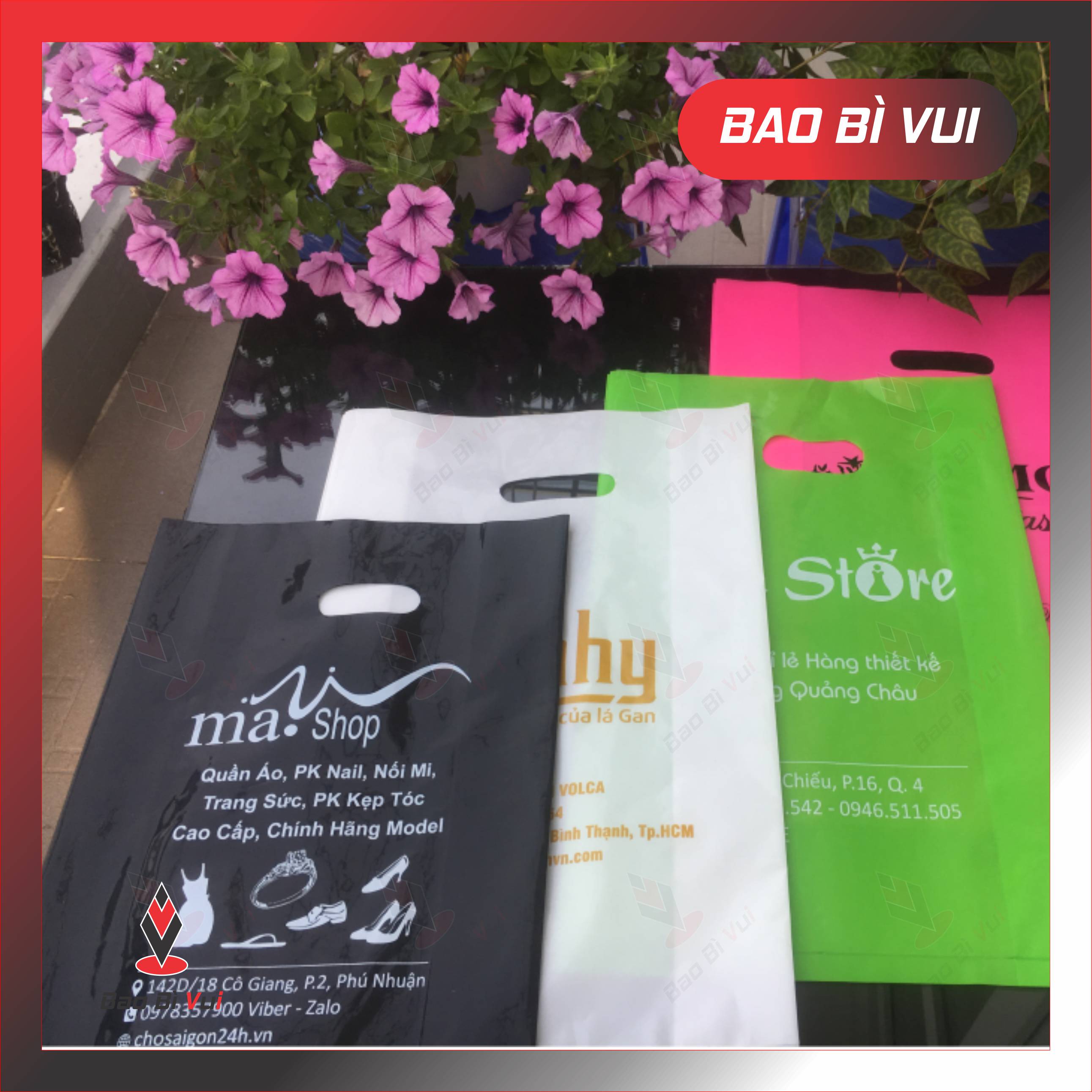 10kg túi hột xoài pe bóng dẻo