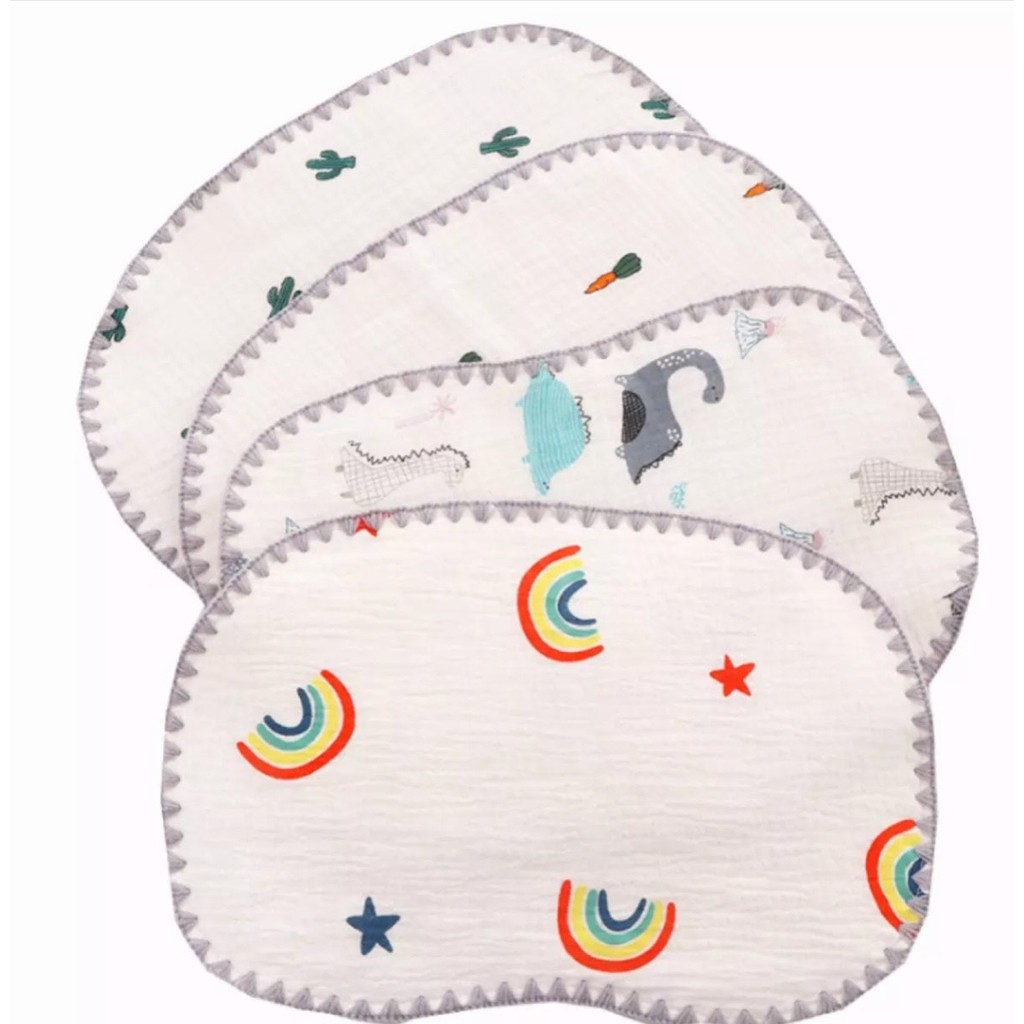 FREESHIP - Gối xô nhăn 10 lớp cho bé 25*40cm. XMHP
