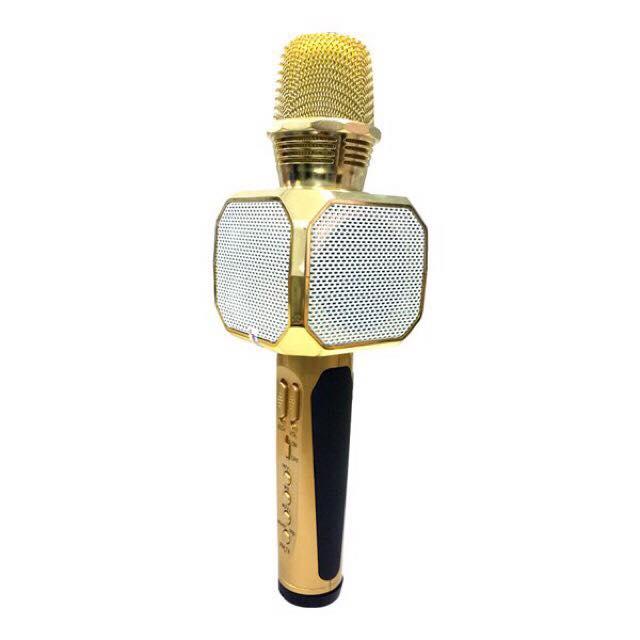 Mic bluetooth karaoke cầm tay thẻ nhớ SD-10