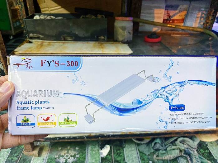 "hoàn tiền đến 10%" đèn led kẹp 2 bên hồ cá fys aquarium