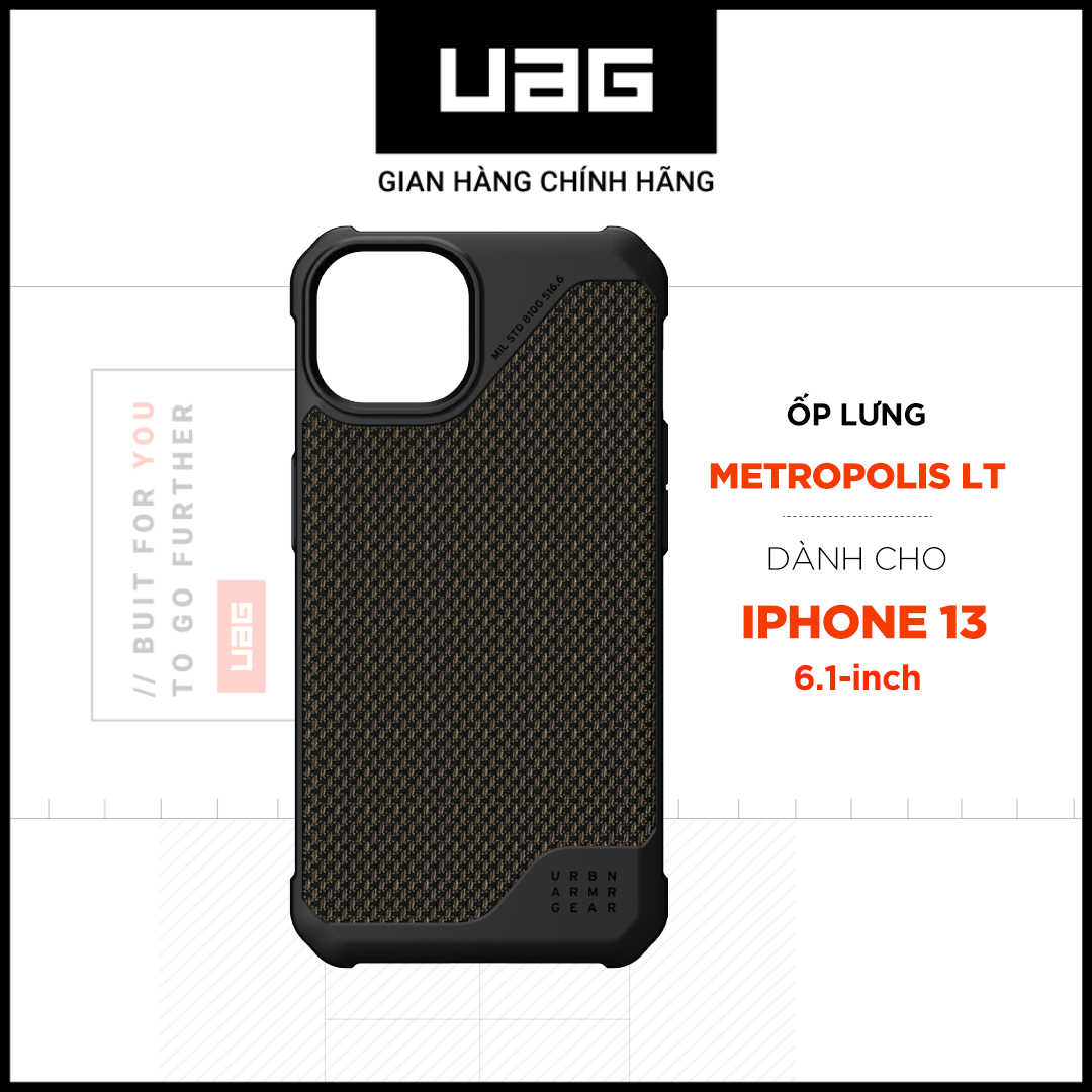 Ốp lưng UAG Metropolis LT cho iPhone 13 [6.1 inch]
