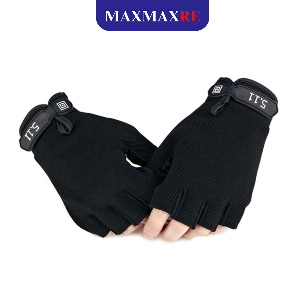Găng tay phượt 511 cụt ngón, bao tay phượt, găng tay chống nắng thấm hút tốt, du lịch