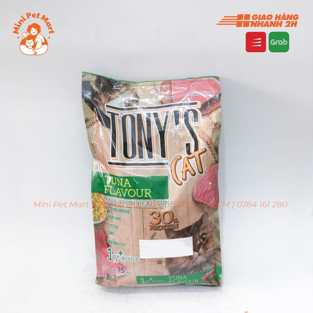 Thức ăn hạt cho mèo trưởng thành TONYs CAT 15kg