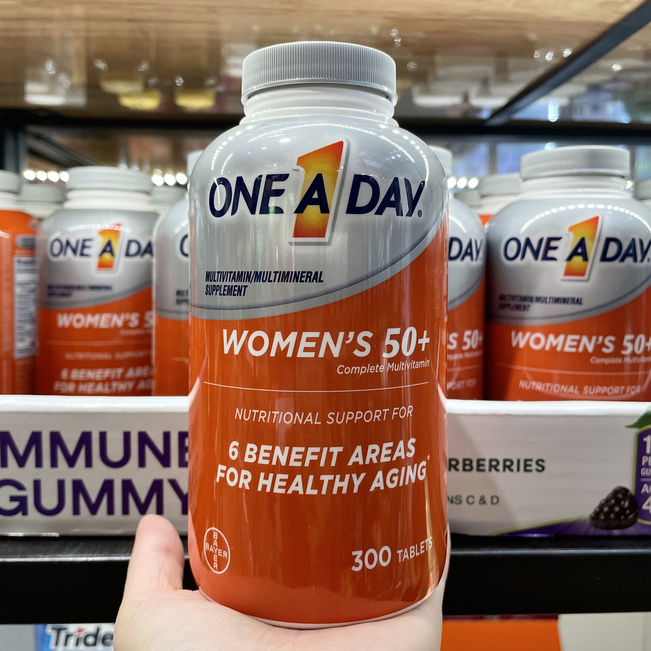 Vitamin Tổng Hợp Cho Nữ One A Day Women 300 Viên Multivitamin Hàng Nhập Mỹ Bổ Sung Các Chất Dinh Dưỡng, Khoáng Chất Thiết Yếu, Tăng Cường Đề Kháng, Phục Hồi Năng Lượng, Ổn Định Hệ Tim Mạch, Giúp Xương Khớp Hoạt Động Tốt
