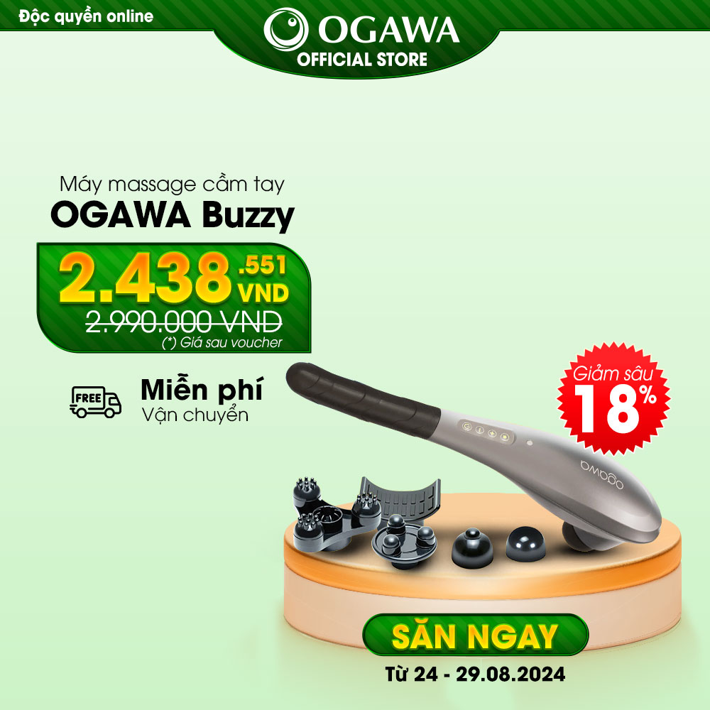 Máy massage cầm tay ogawa buzzy