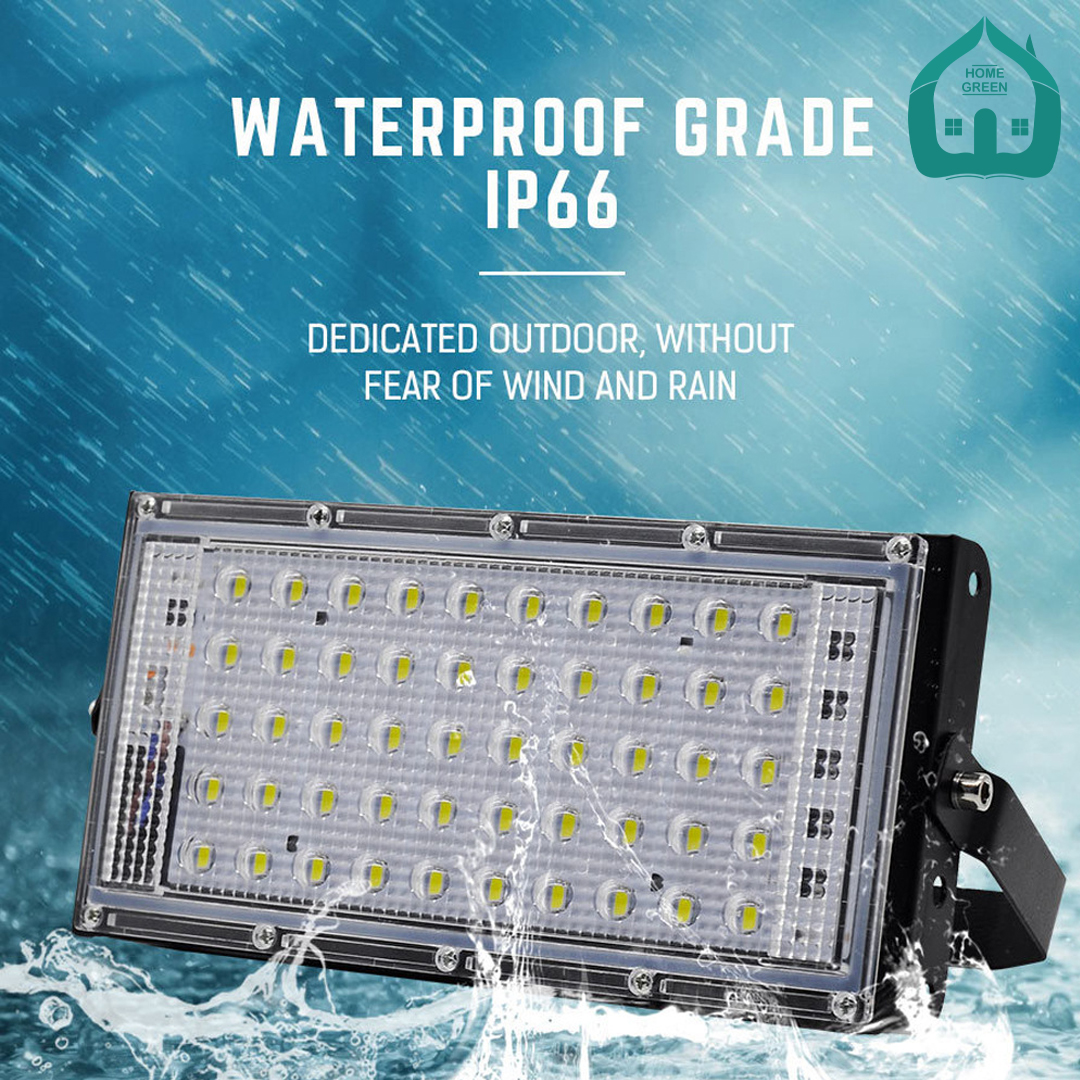 Đèn led pha 50w - 100w ngoài trời chống mưa 12v - 220v 6500k ip65