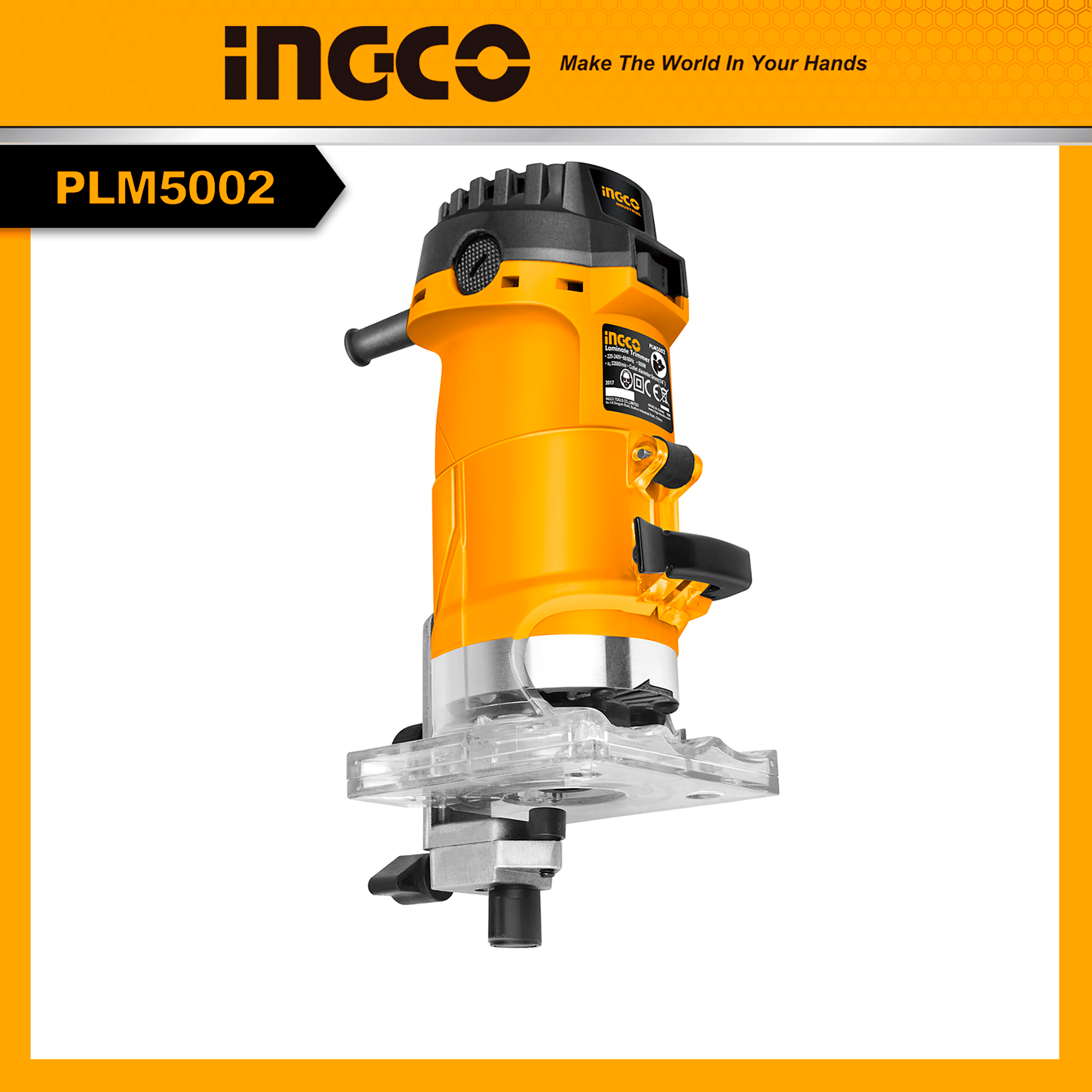Máy phay gỗ ingco 500w plm5002