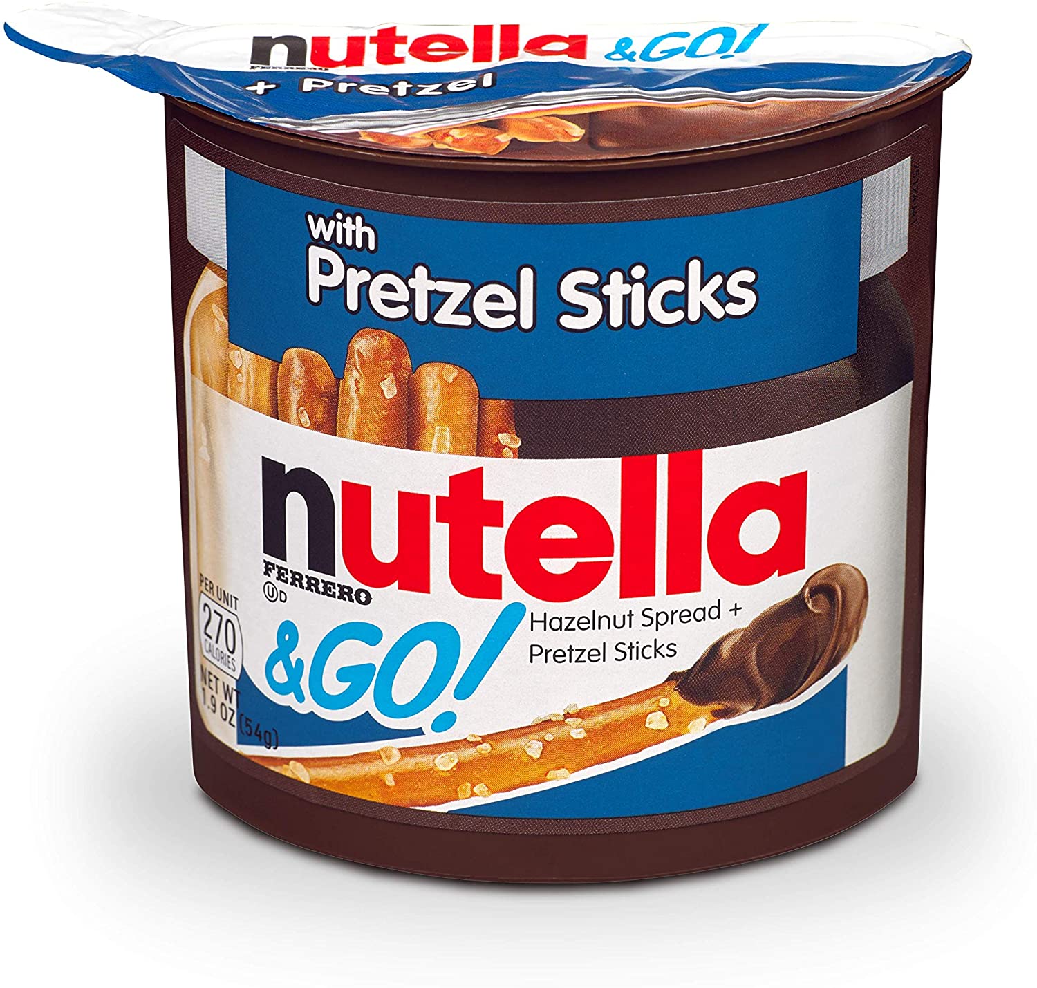 Bánh chấm nutella hạt phỉ 54g