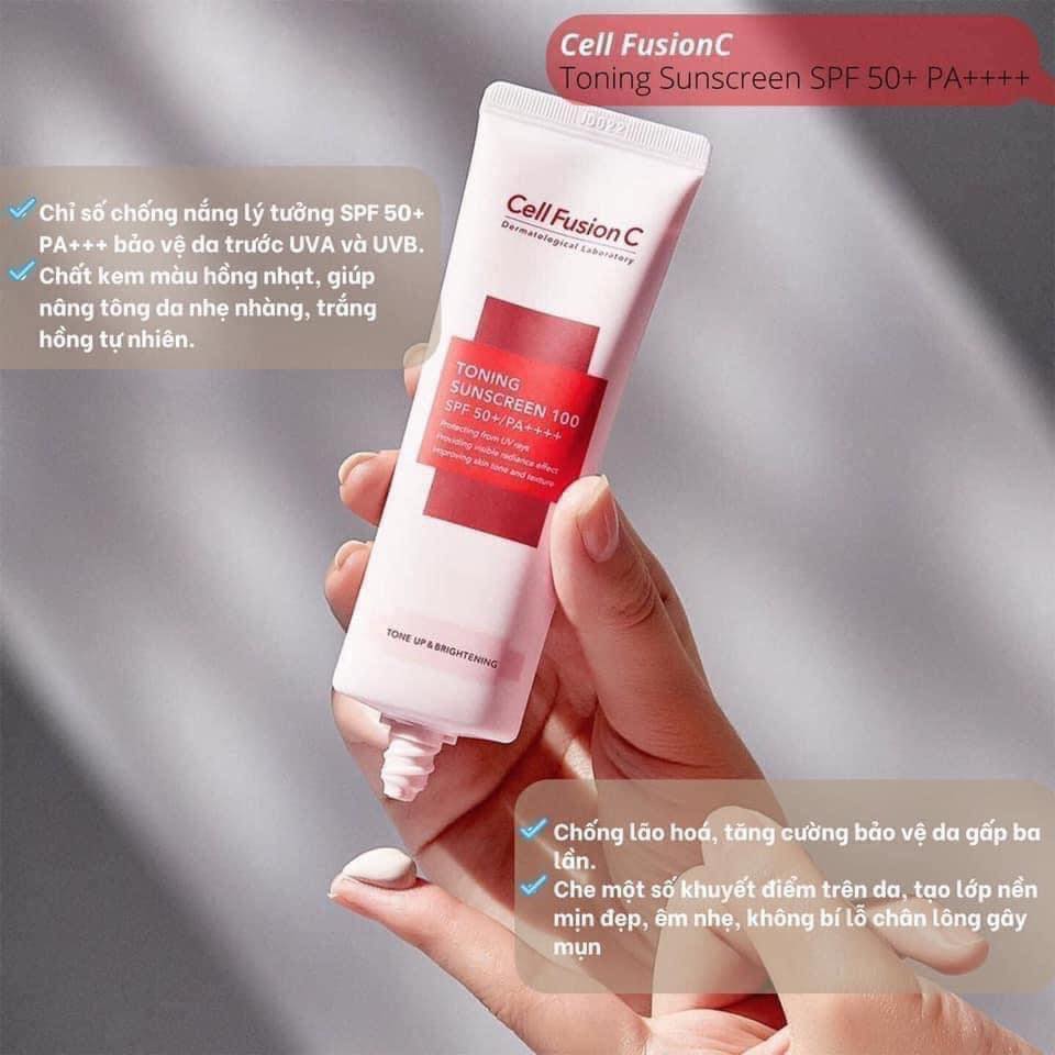 Kem Chống Nắng Cell Fusion C - Kcn Cell Fushion Clear Sunscreen 50ml