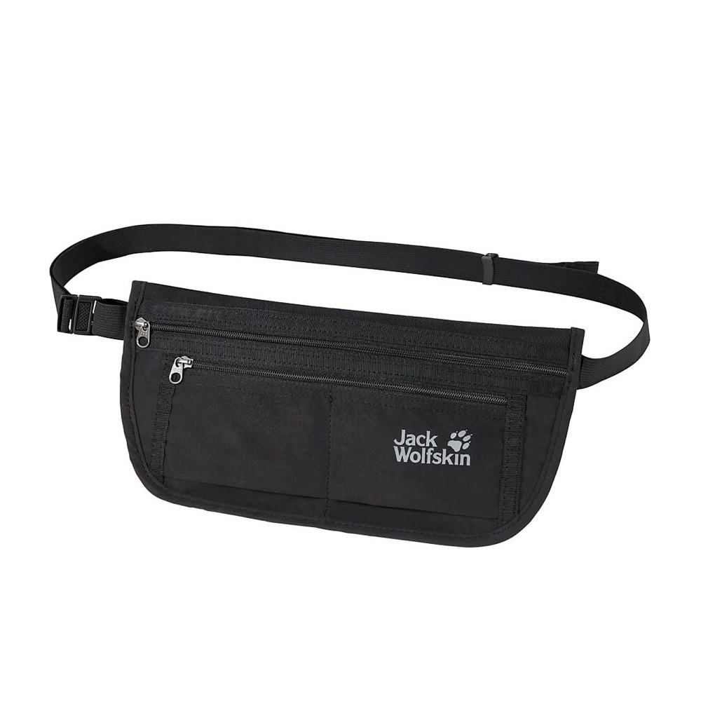 Túi bao tử Jack Wolfskin Document Belt De Luxe Black
