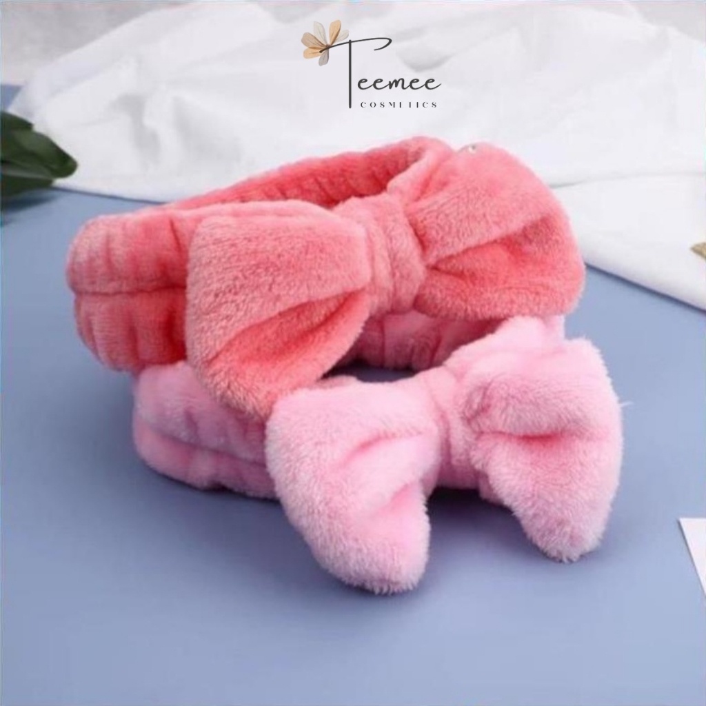 Băng Đô Rửa Mặt Tai Thỏ, Băng Đô Cài Tóc Cute Dành Cho Nam Nữ