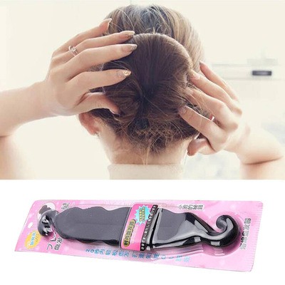 Dụng cụ búi tóc đa năng củ tỏi tròn