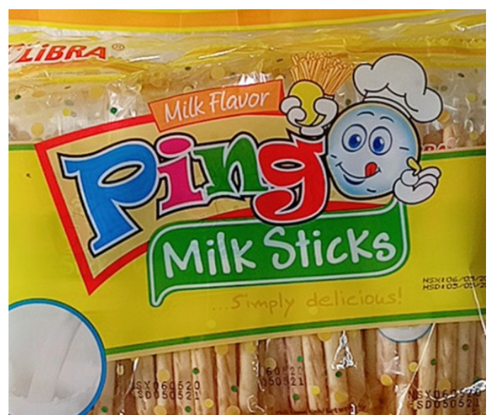 Bánh quy Pingo Milk Stick hương sữa 528g
