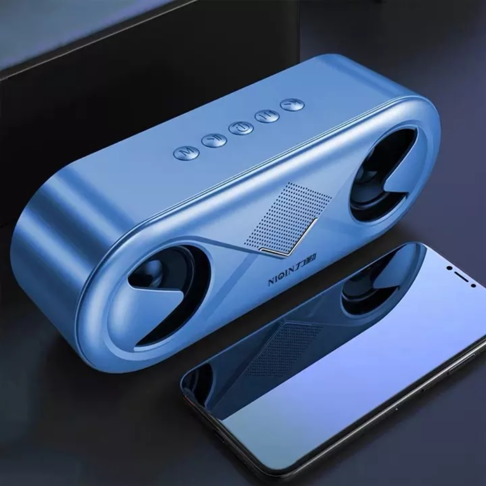 Loa Bluetooth Vinetteam S6 V5.0 Hiệu Ứng Led Nháy Theo Nhạc, Âm Thanh Sắc Nét, Sống Động Kiểu Dáng Nhỏ Gọn, Nghe Nhạc Trầm Ấm, Hỗ Trợ USB, Thẻ nhớ, Cổng 3.5mm, Nhiều Màu Sắc