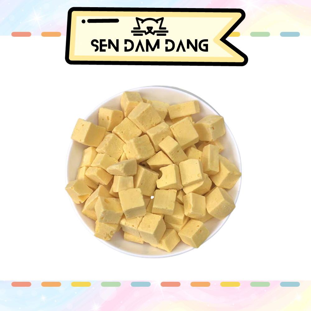 Phô mai sấy cho cún mèo - 50 gram