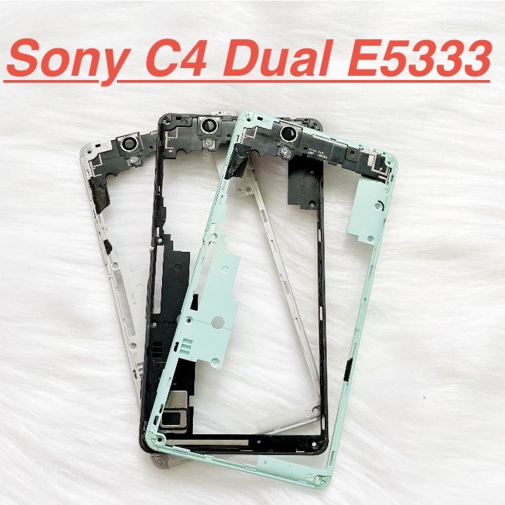 Khung sườn viền sony c4 dual e5333 sườn viền vỏ màn hình benzen linh kiện thay thế