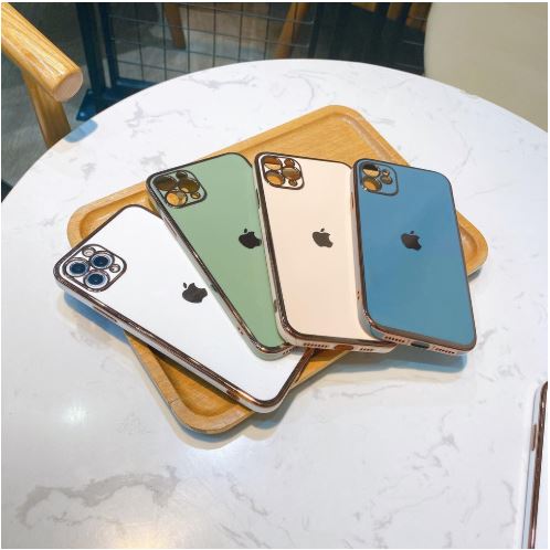 Ốp lưng dẻo viền màu iPhone 12/12 pro/12 pro max