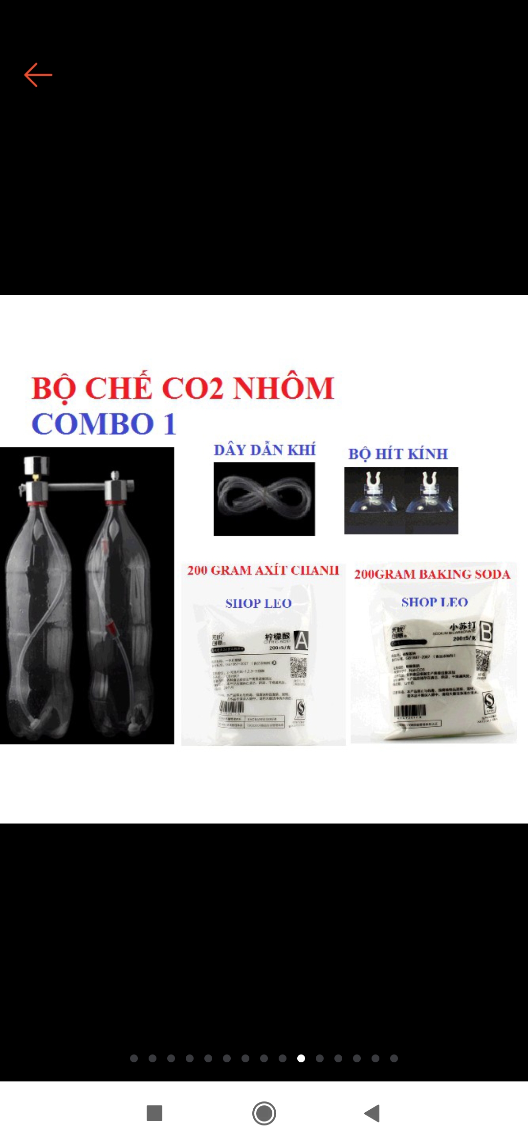 [Hoàn Tiền 10%]BỘ CHẾ CO2 NẮP NHÔM COMBO 1 -  BỘ CHẾ CO2 THẾ HỆ MỚI- phụ kiện thủy sinh - shopleo - bộ chế tạo khí Co2 - phụ kiện cá cảnh