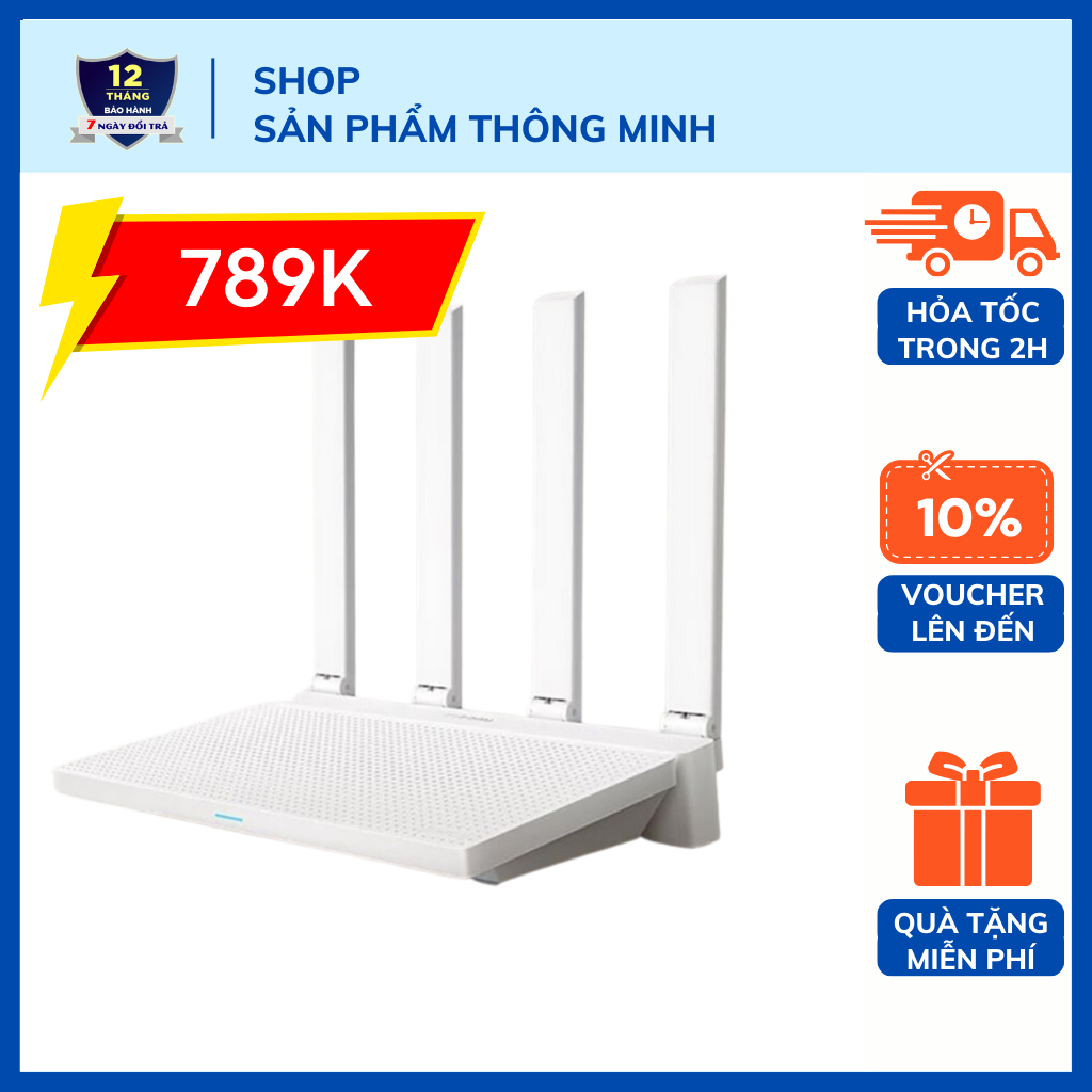 Bộ phát Wifi Router Xiaomi AX3000T/AX1500 băng tần kép - Wifi 6 3000Mbps - hỗ trợ Mesh, NFC - kết nố