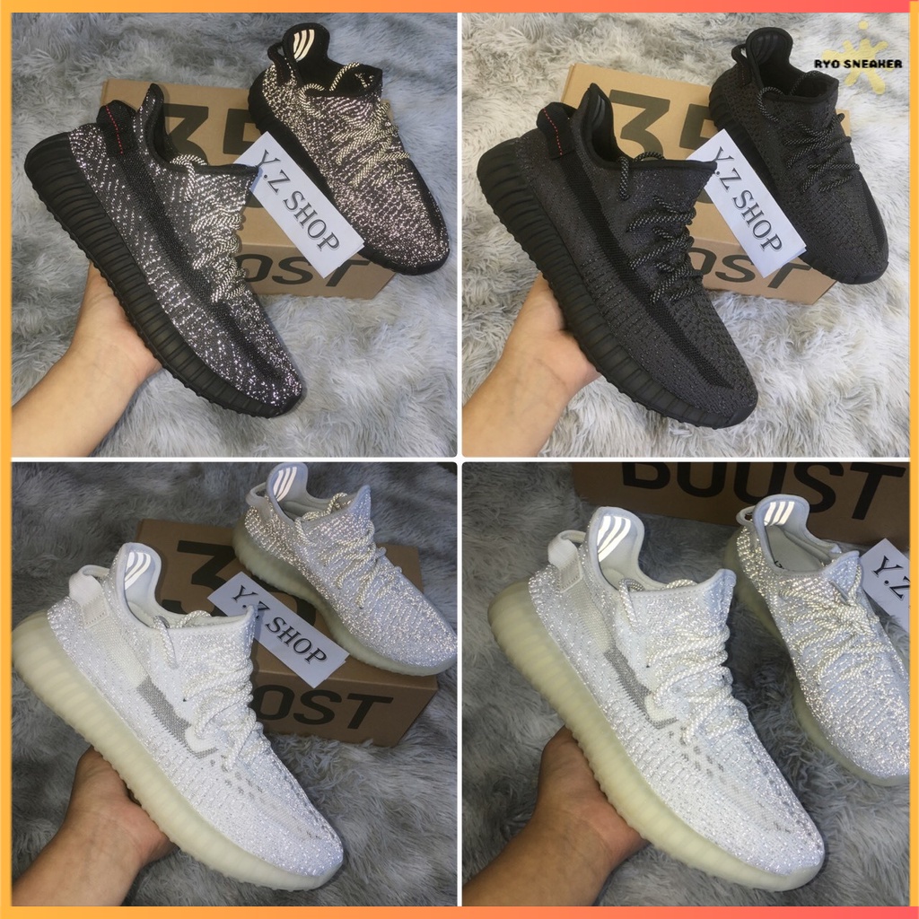 Giày sneaker 🎁fullbox 11🎁 giày thể thao 350 phản quang nam nữ cao cấp