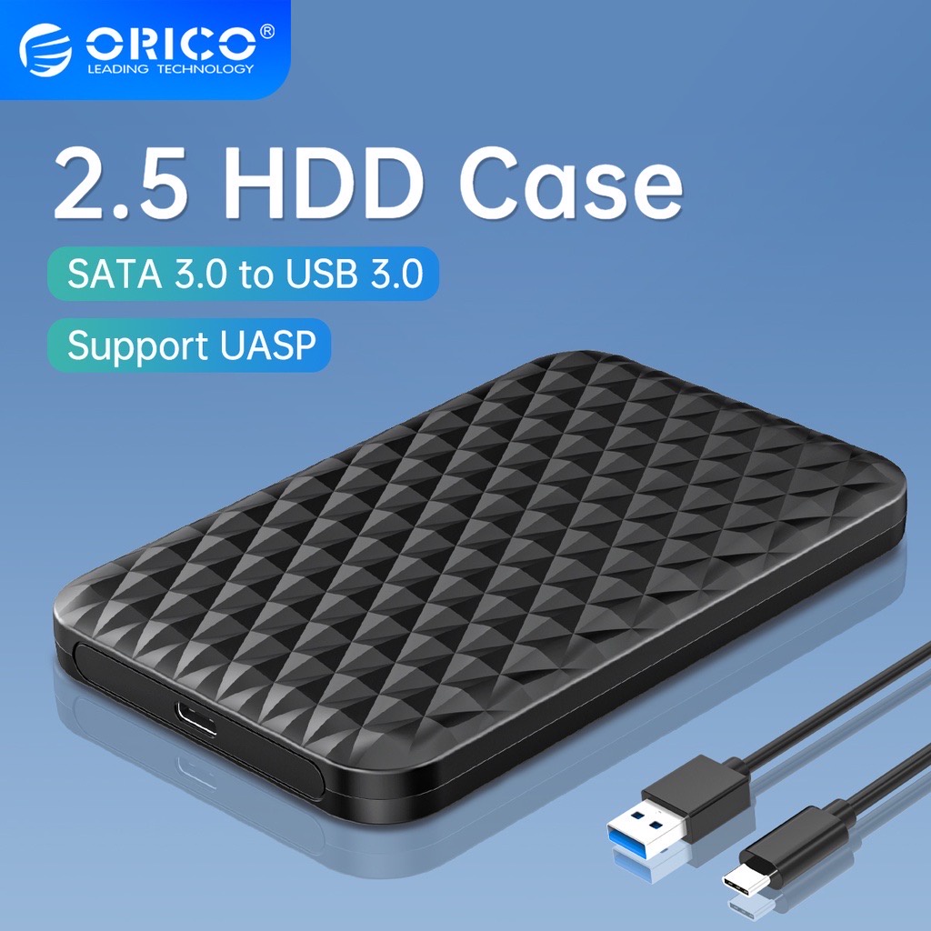 Box 2.5 orico usb 3.0 5gbps hỗ trợ hdd ssd 4tb
