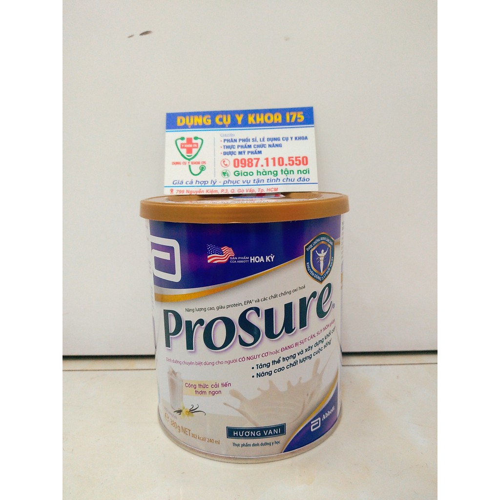 SỮA BỘT PROSURE VANI 380G
