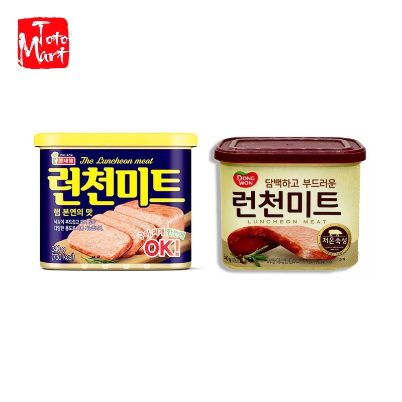Thịt hộp spam hàn quốc
