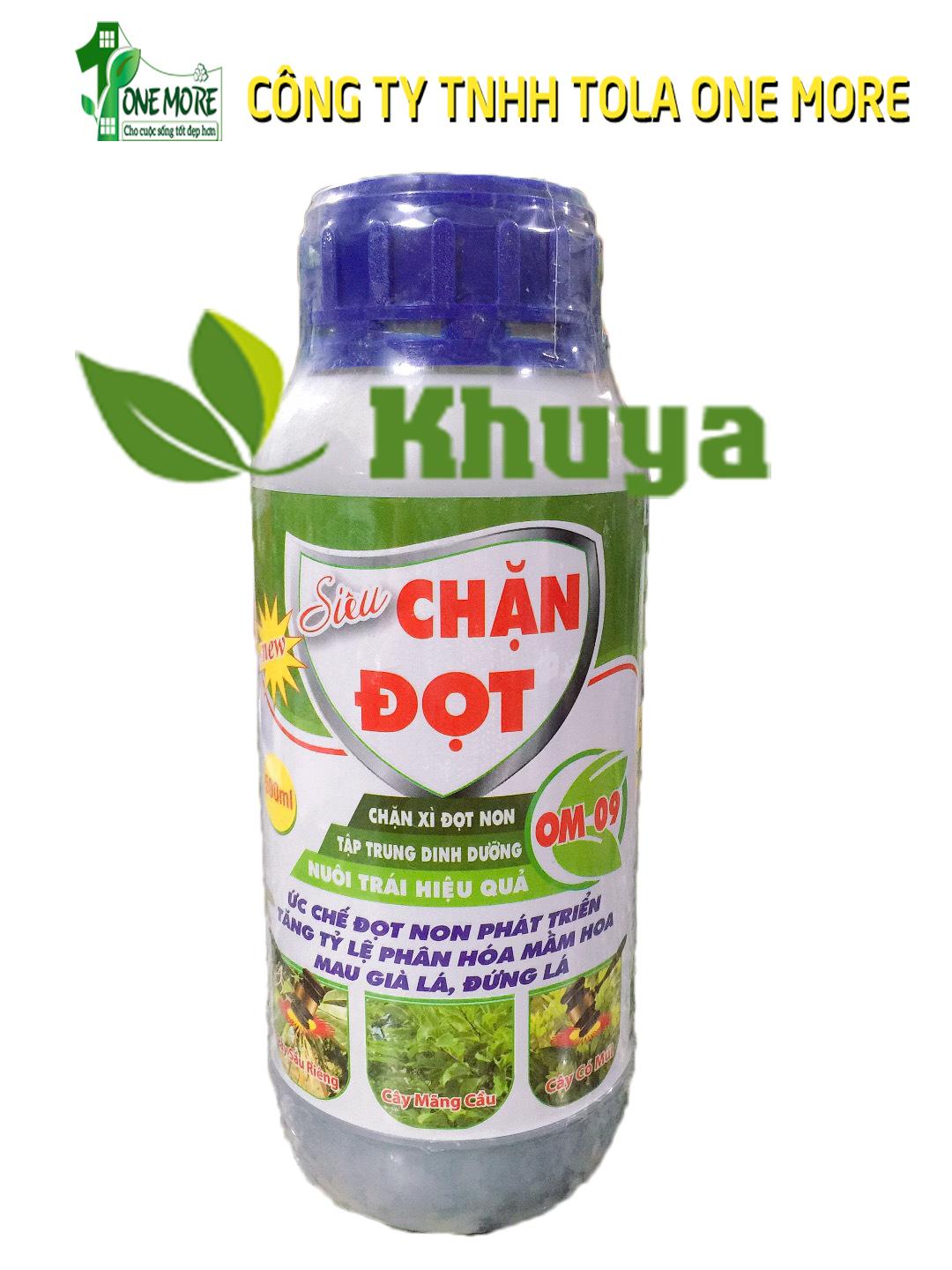 Siêu chặn đọt 500ml Ức chế đọt non Đứng lá Giúp lá mau già