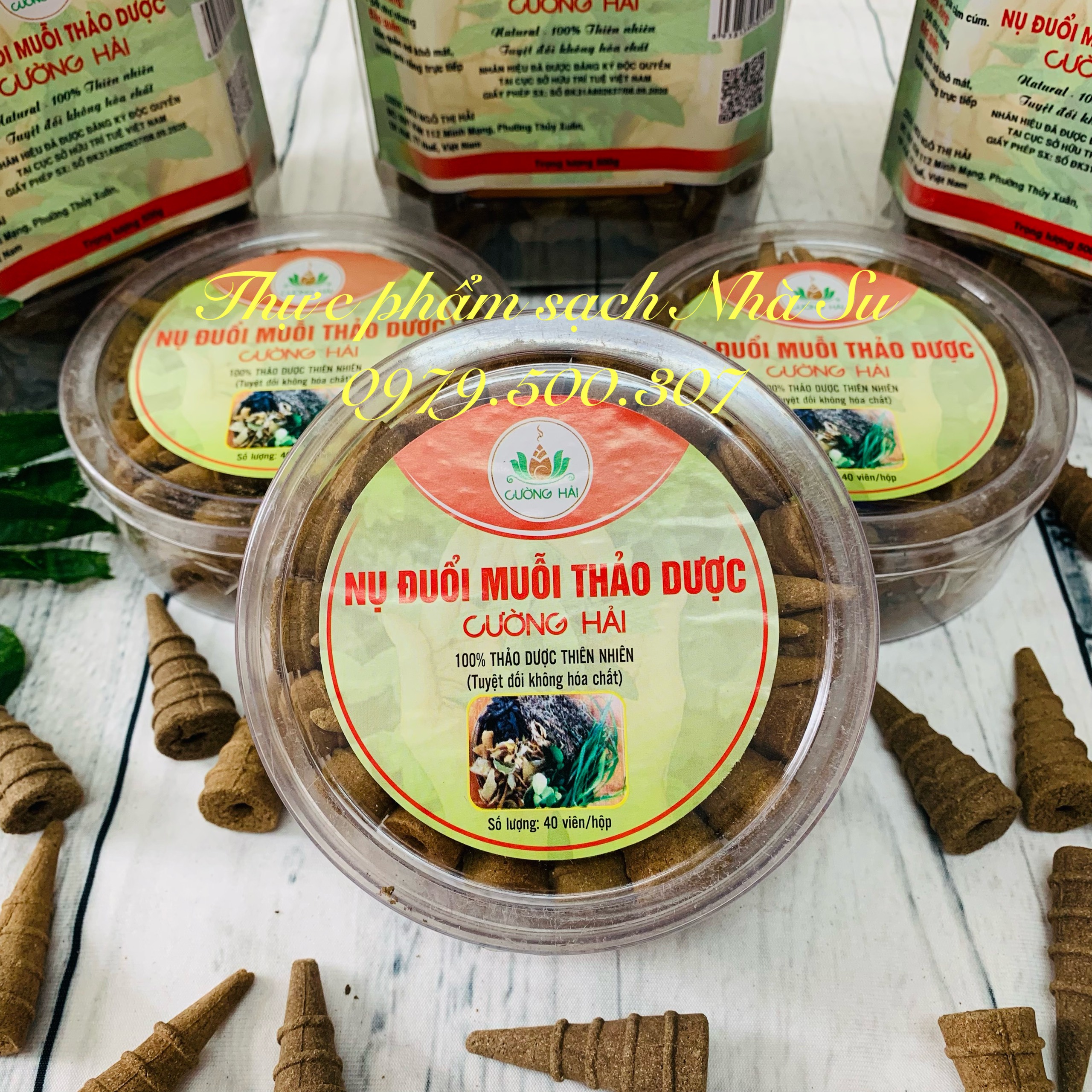 Nụ đuổi muỗi, nụ thảo dược thiên nhiên - Xông nhà cửa, khử mùi, thư giãn