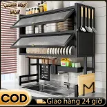 BMZAR Kệ chén có nắp đậy inox 304 kệ chén có nắp đậy, Đa Năng Thông Minh Nhà Bếp Trên Bồn Rửa