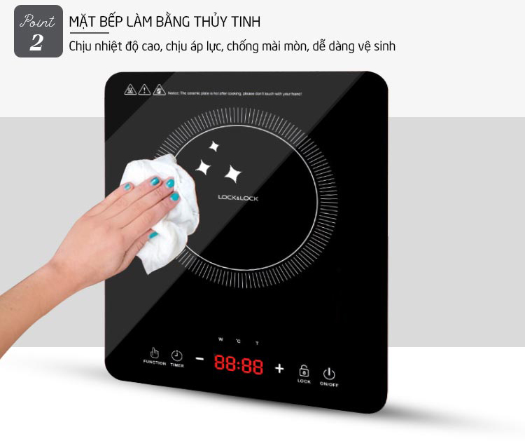 Bếp điện từ lock & lock eji411- hàng mới 100%