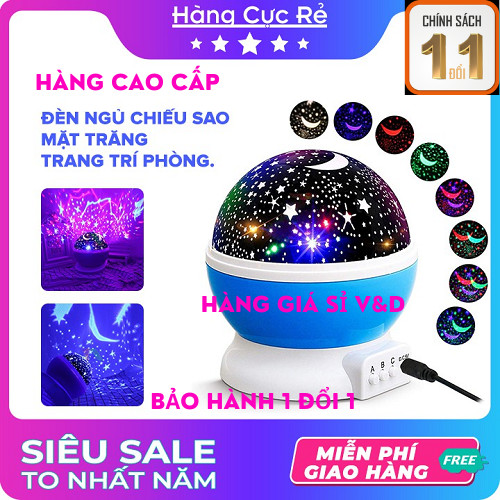 [MẪU ĐẸP] Đèn chiếu sao tự xoay 360 Star Master pro, đèn led chiếu sao với khung cảnh bầu trời đầy sao,trang trí phòng lộng lẫy như bar, ánh sáng 7 dải màu thay đổi