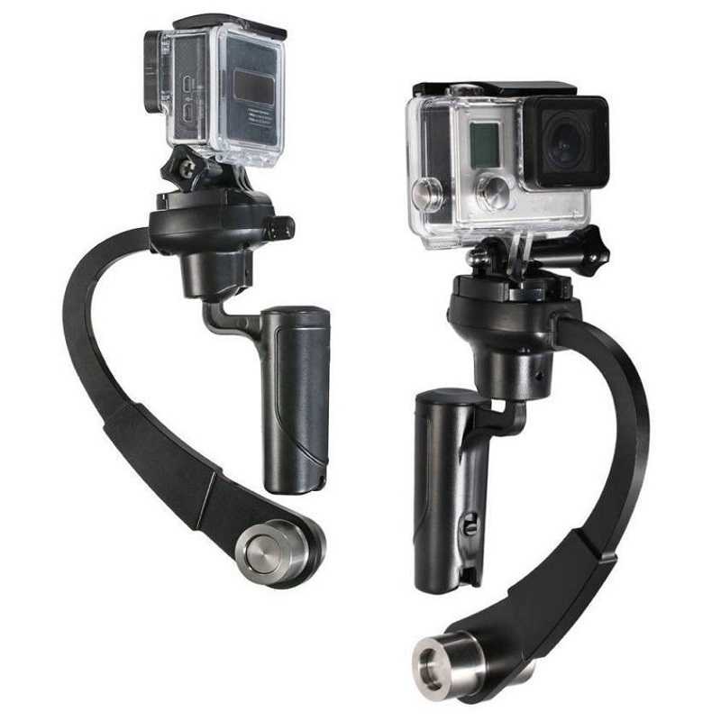 CW Portable Mini Handheld Aluminum Camera Stabilizer Gimbal For DSLR Hero