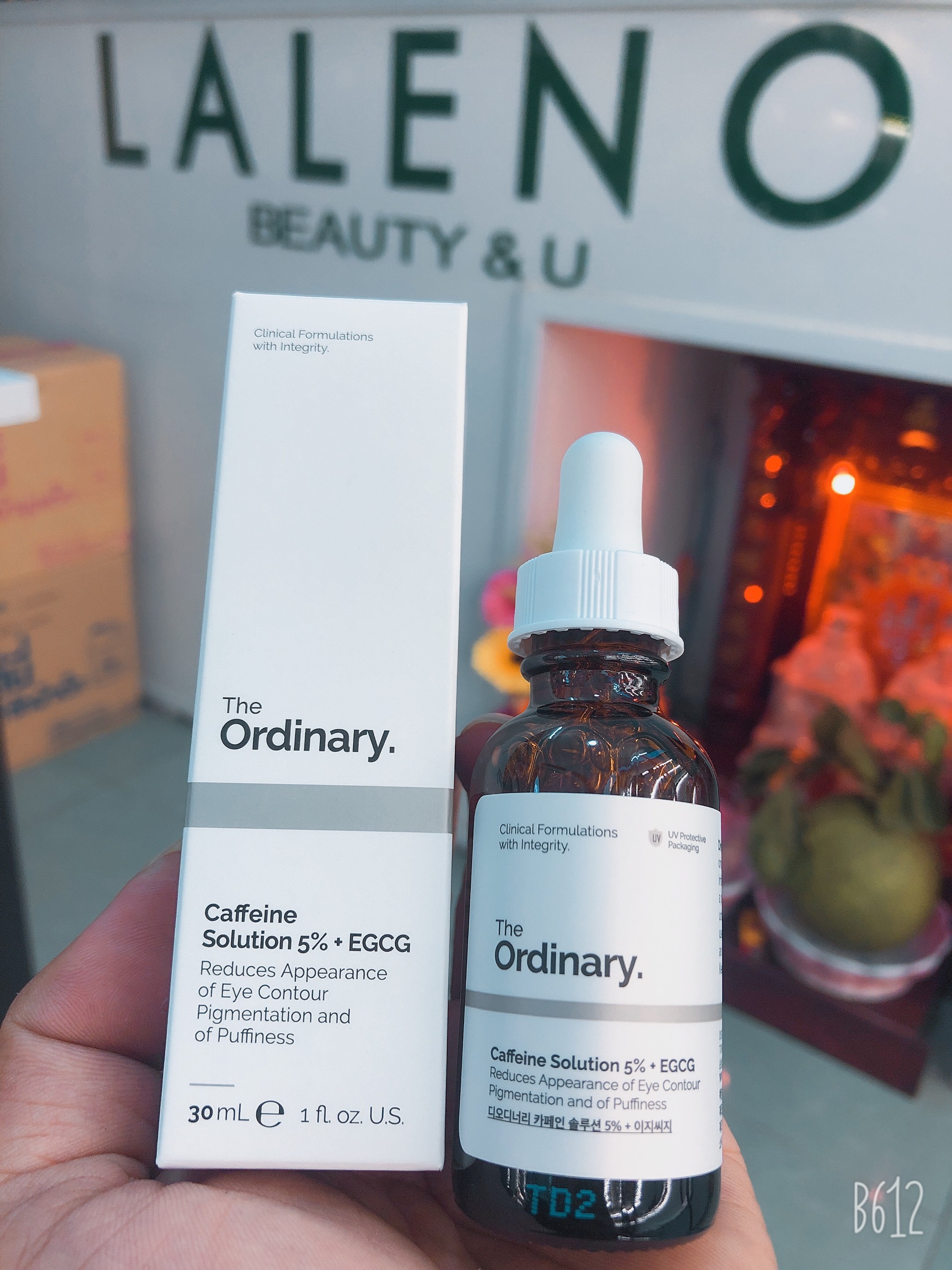 The ordinary caffein solution 5% + egcg serum cafe giảm thâm mắt trẻ hoá dưỡng ẩm 30ml