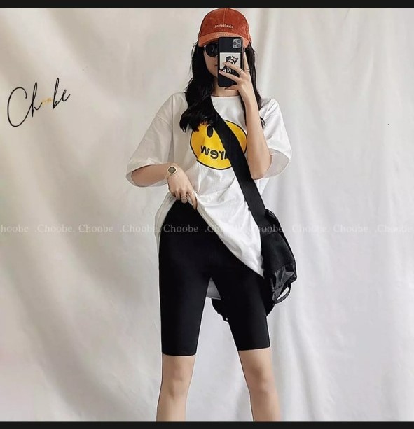 Quần Legging Lửng Chất Thun Co Dãn, Quần Legging Nâng Mông LoTat Store