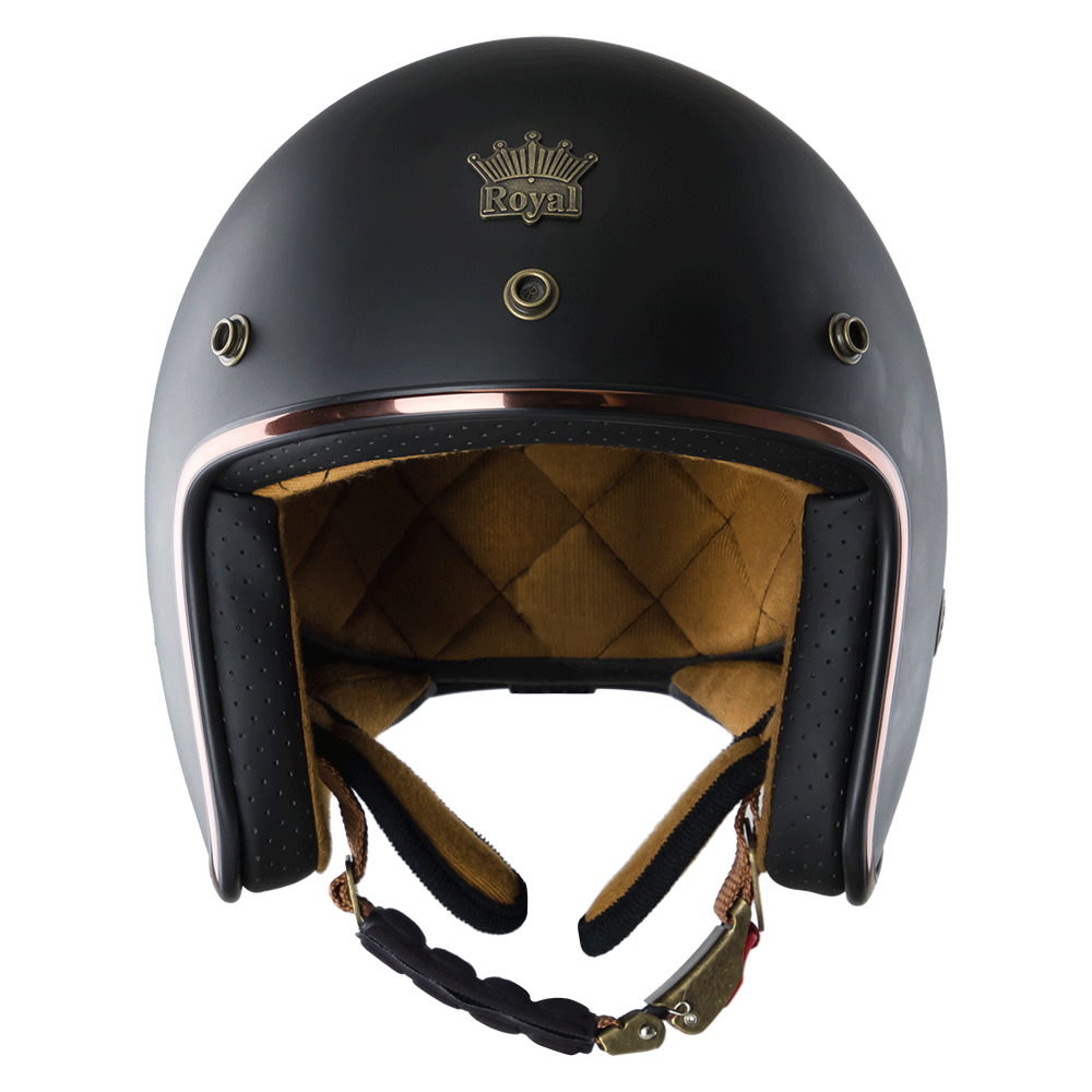 [HCM]nón bảo hiểm 3/4 ROYAL M20C MÀU ĐEN NHÁM. sản phẩm chính hãng giá cực tốt