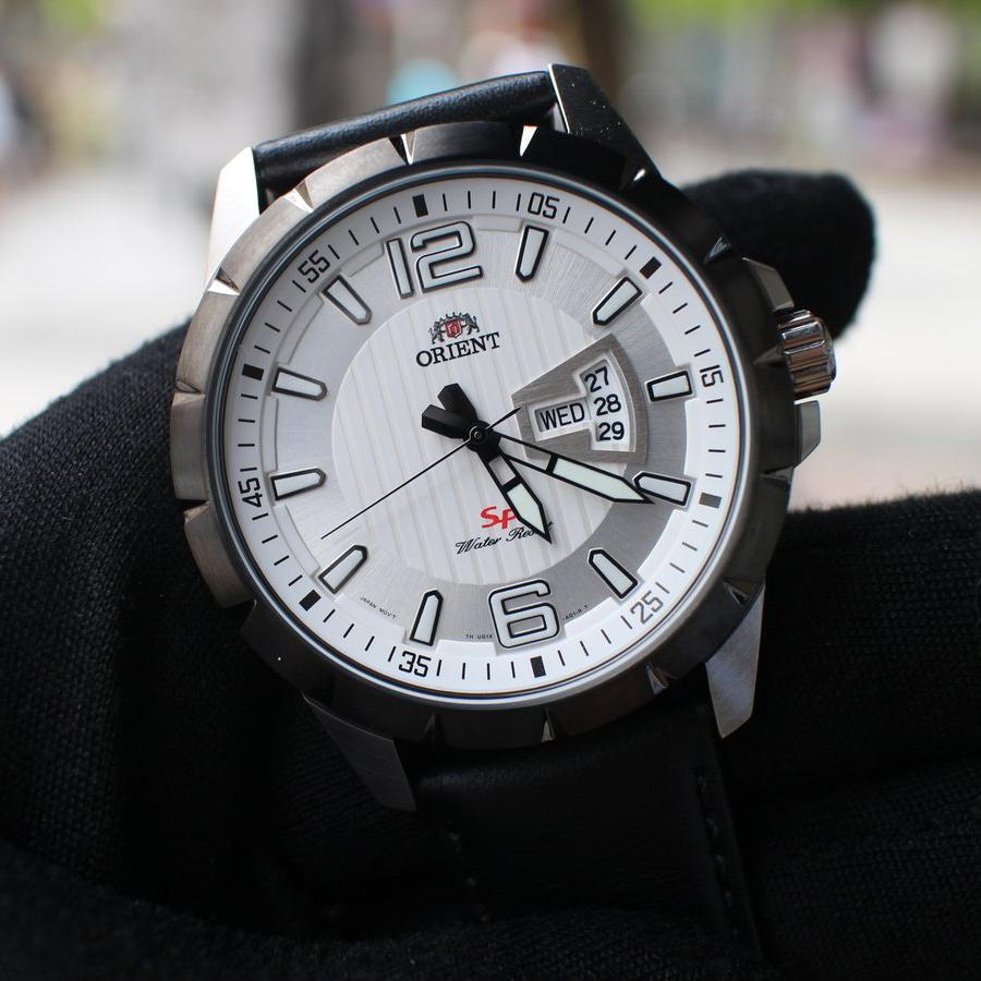 Đồng hồ nam orient fug1x003w9 quartz full hộp , túi , thẻ bảo hành hãng