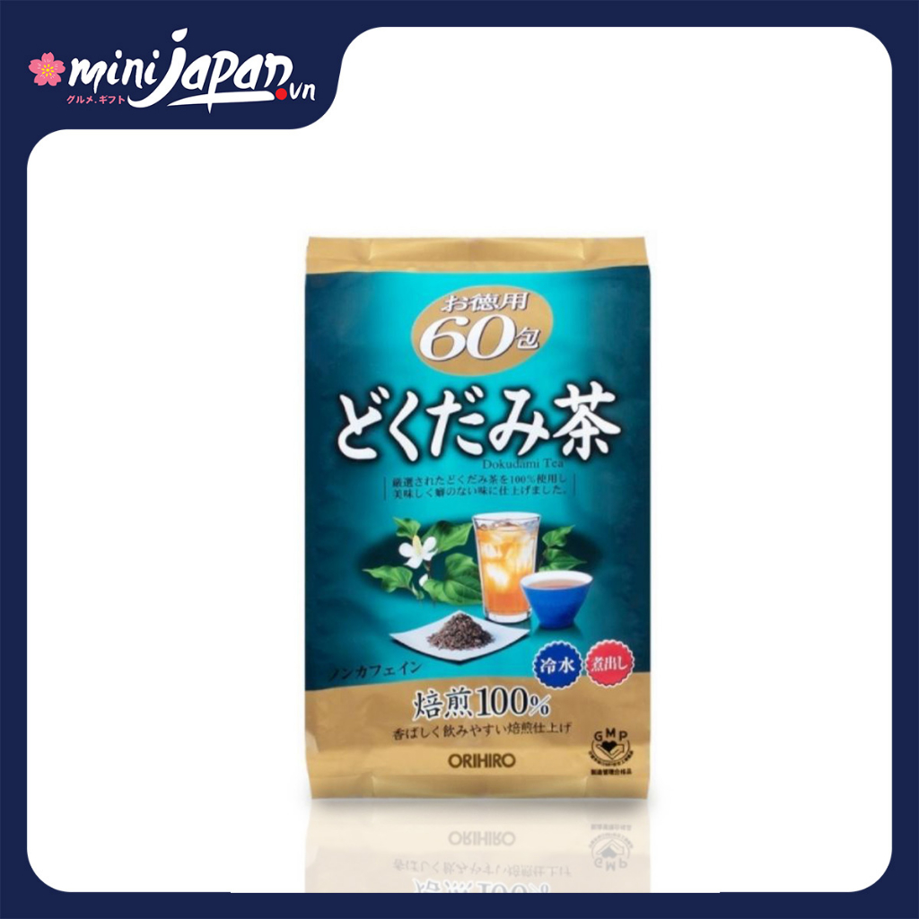 Trà diếp cá Orihiro Dokudami Tea nhật bản hỗ trợ thanh nhiệt thải độc 60