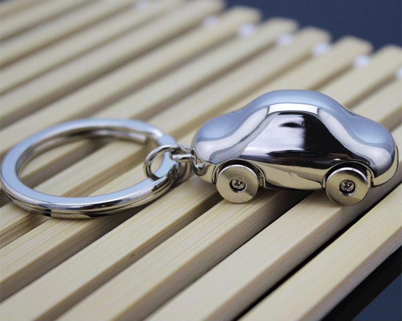 Móc khóa hình xe hơi  ( inox )