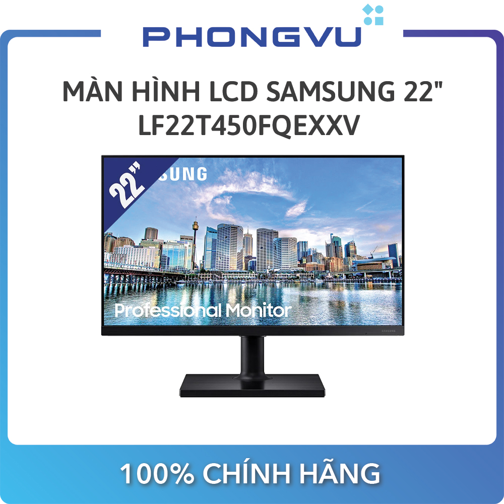 Màn hình lcd samsung 22" lf22t450fqexxv - bảo hành 24 tháng
