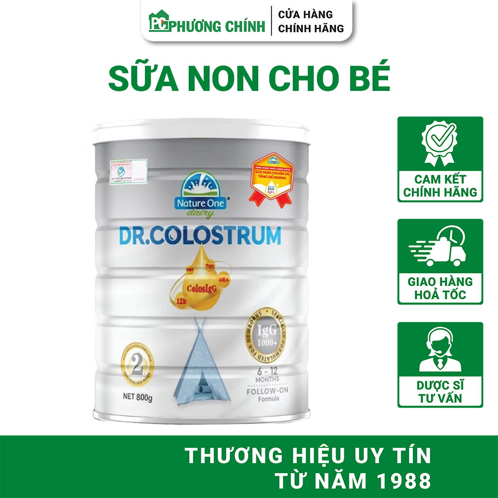 [Date 03/26] Sữa Non Nature One Dairy Dr Colostrum Số 2 Cho Bé Từ 6-12 Tháng Tuổi 800g